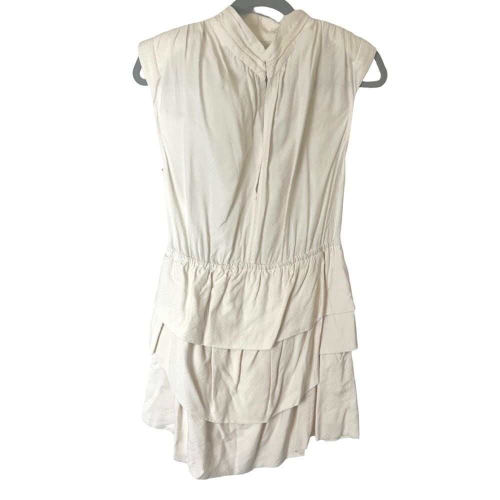 IRO Calcie layered jacquard mini dress